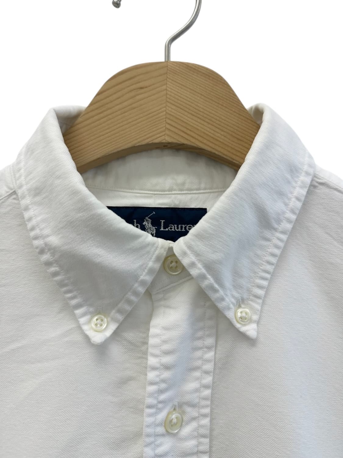 폴로 클래식핏 셔츠 화이트 (2XL) 상품이미지3