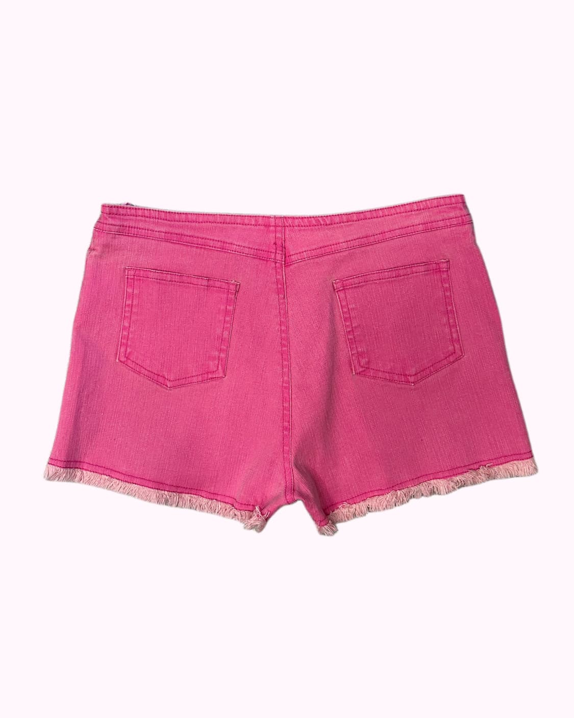 SUGARLESS GAL pink fade lace-up hot pant 상품이미지3