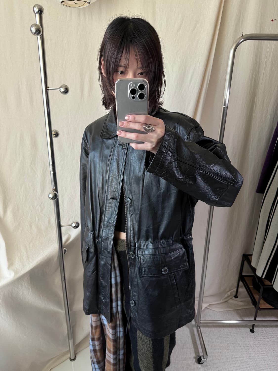 Mittumix 소가죽 자켓 상품이미지1