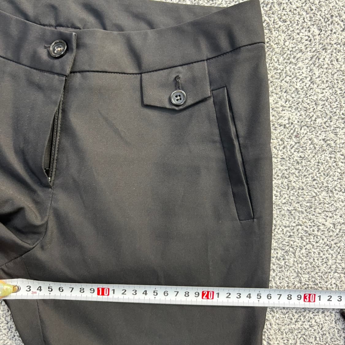 M 빈티지 여성 블랙 바지 0622J2 상품이미지7