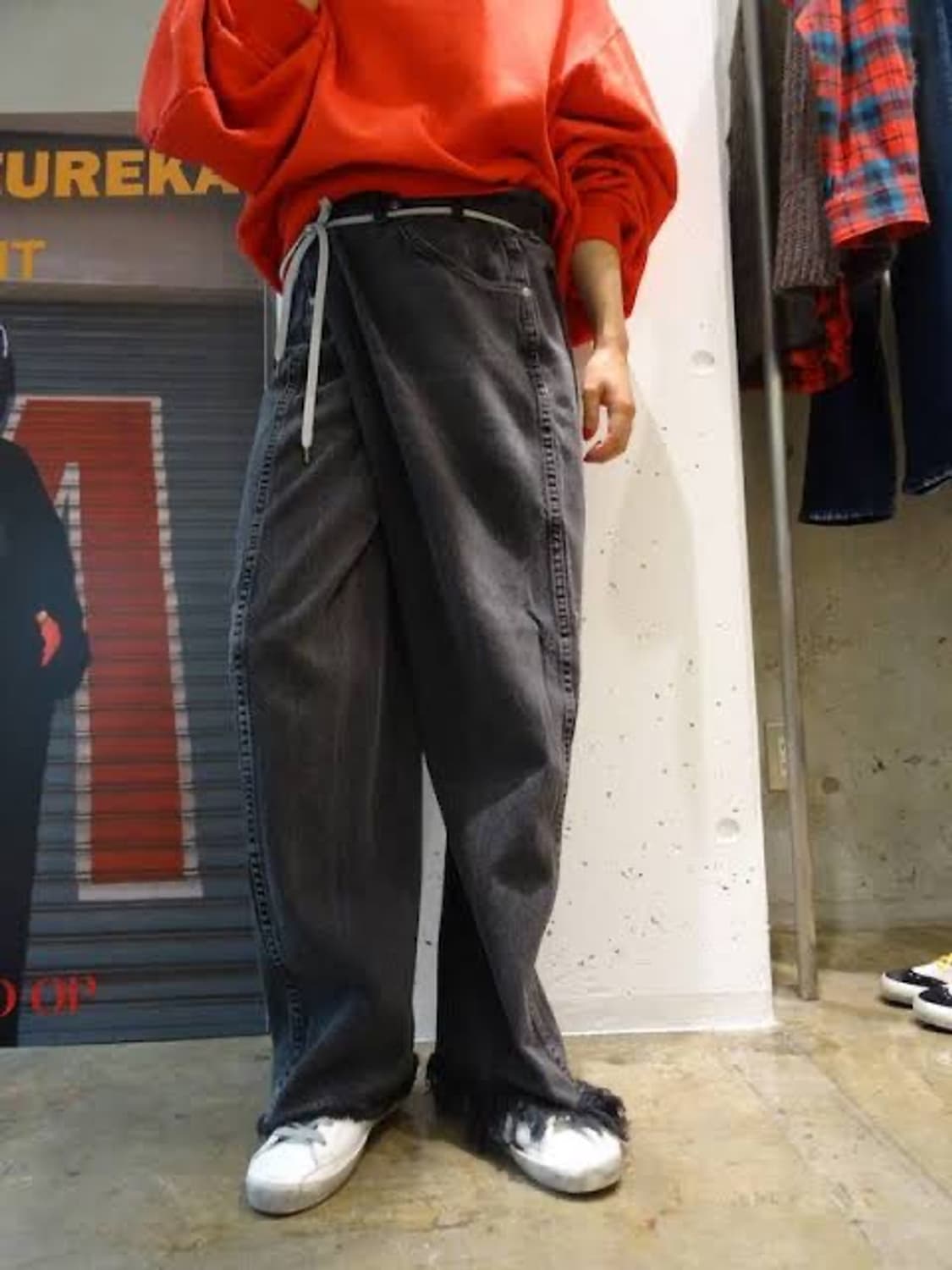 메종유레카 랩 데님팬츠 s 상품이미지1