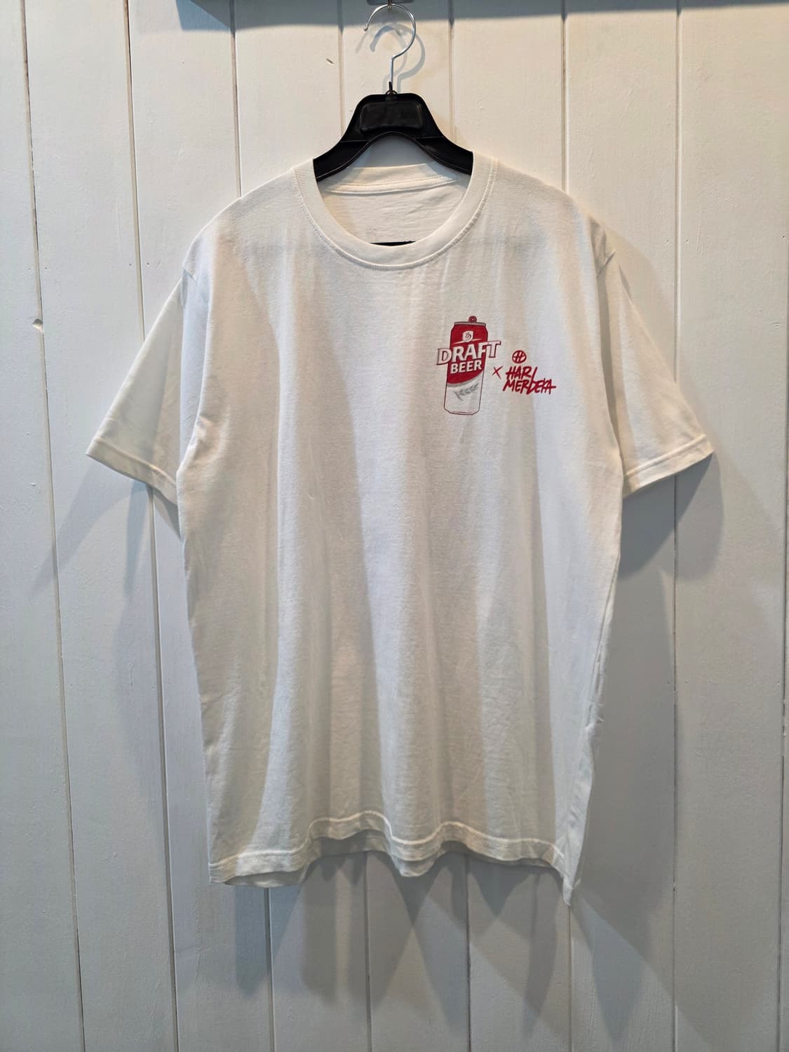 (남녀공용) DRAFT BEER 로고 반팔티 상품이미지1