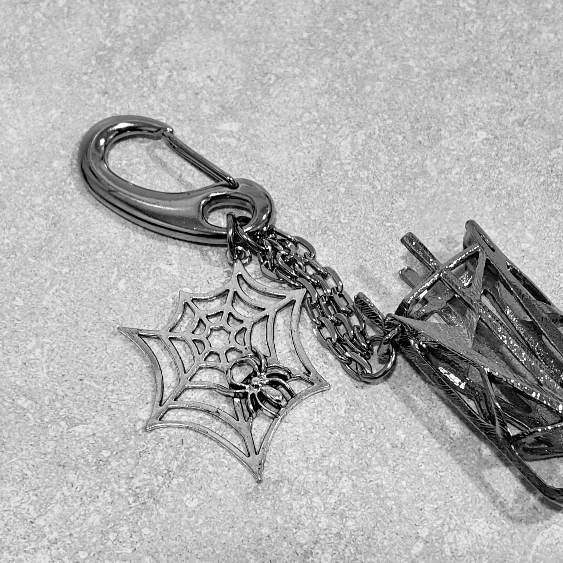 Oribell 스파이더 네트 라이터 케이스 키링 열쇠고리 상품이미지4