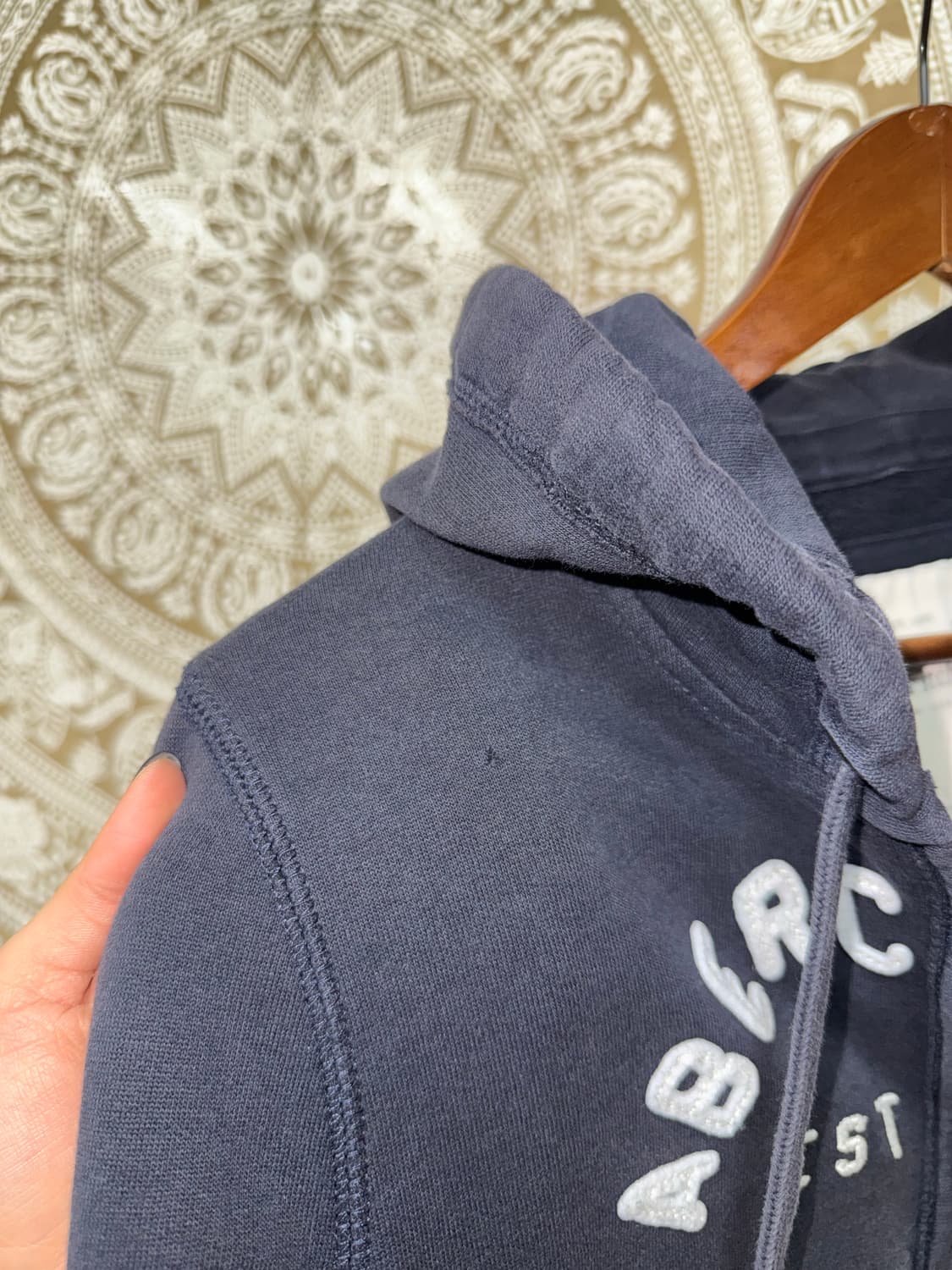 아베크롬비 여성 자수 후드집업  상품이미지4