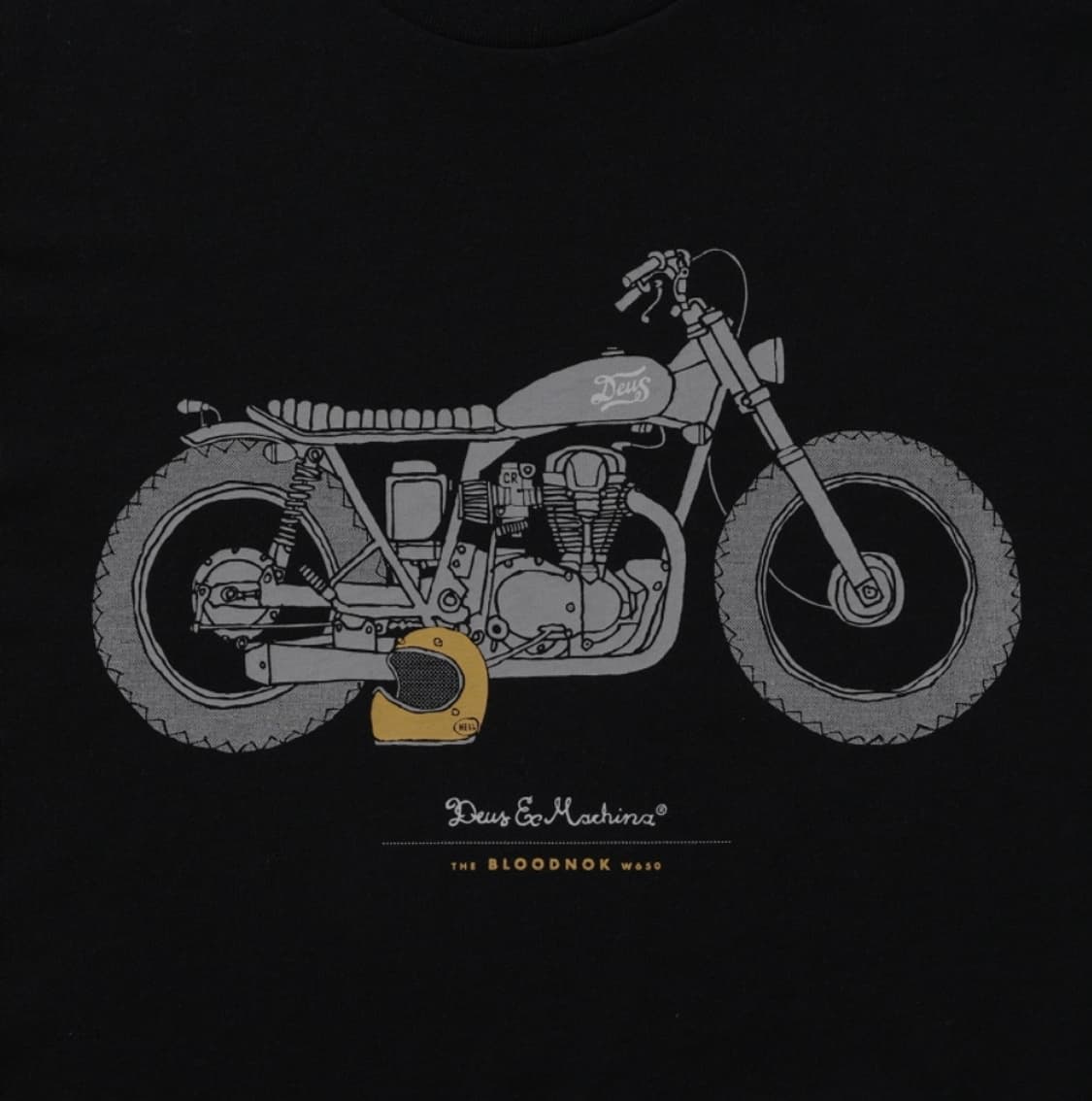 데우스 엑스 마키나 모터사이클 USA 프린팅 셔츠 상품이미지2