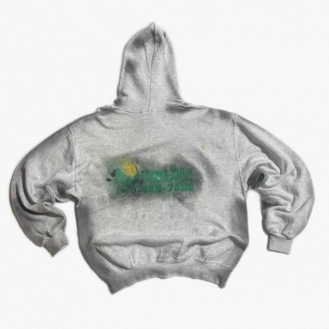 빈티지 90s Russell Painted Hoodie 상품이미지2