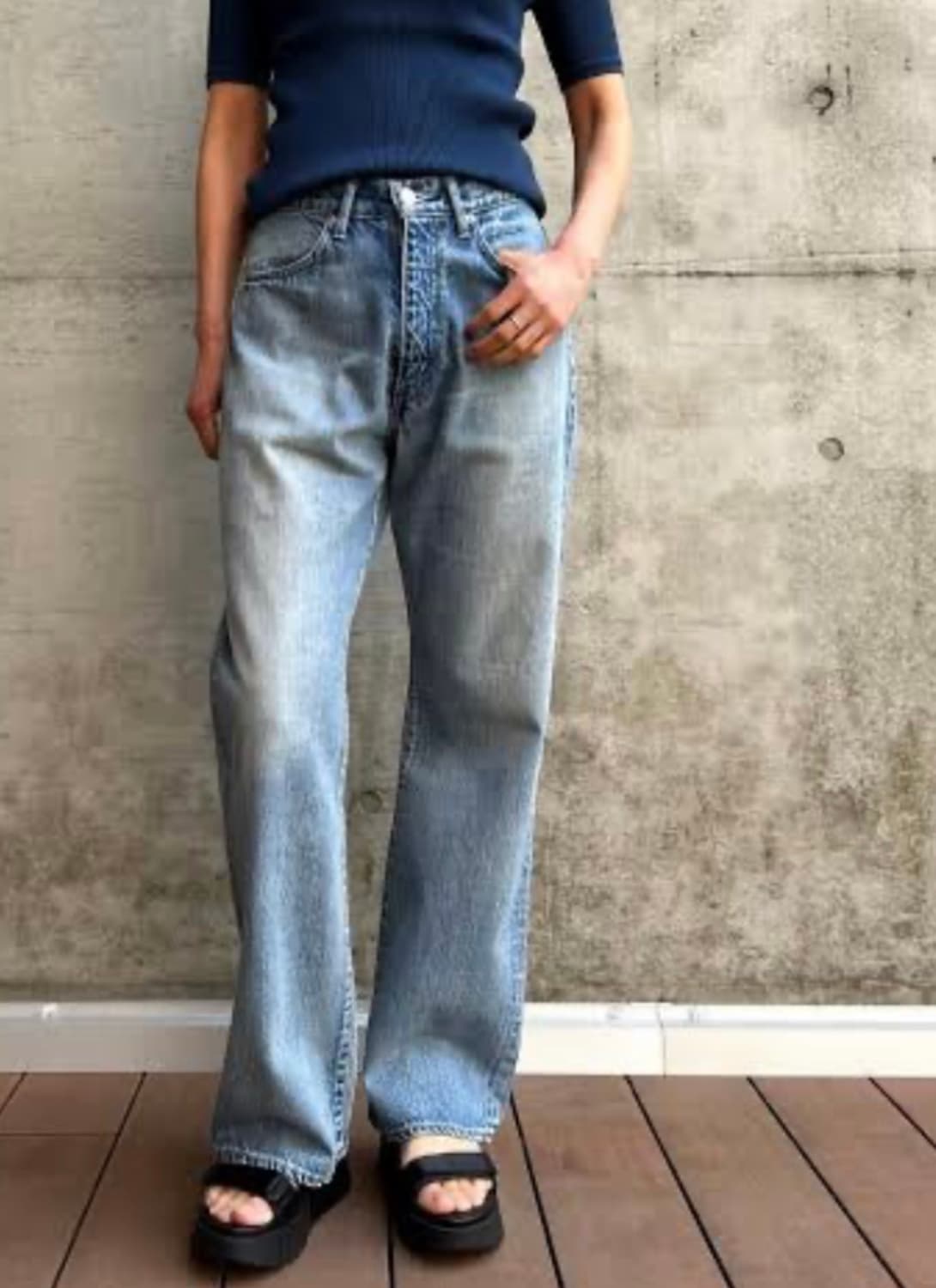 Auralee 오라리 비이커 여성 여름 데님  상품이미지1