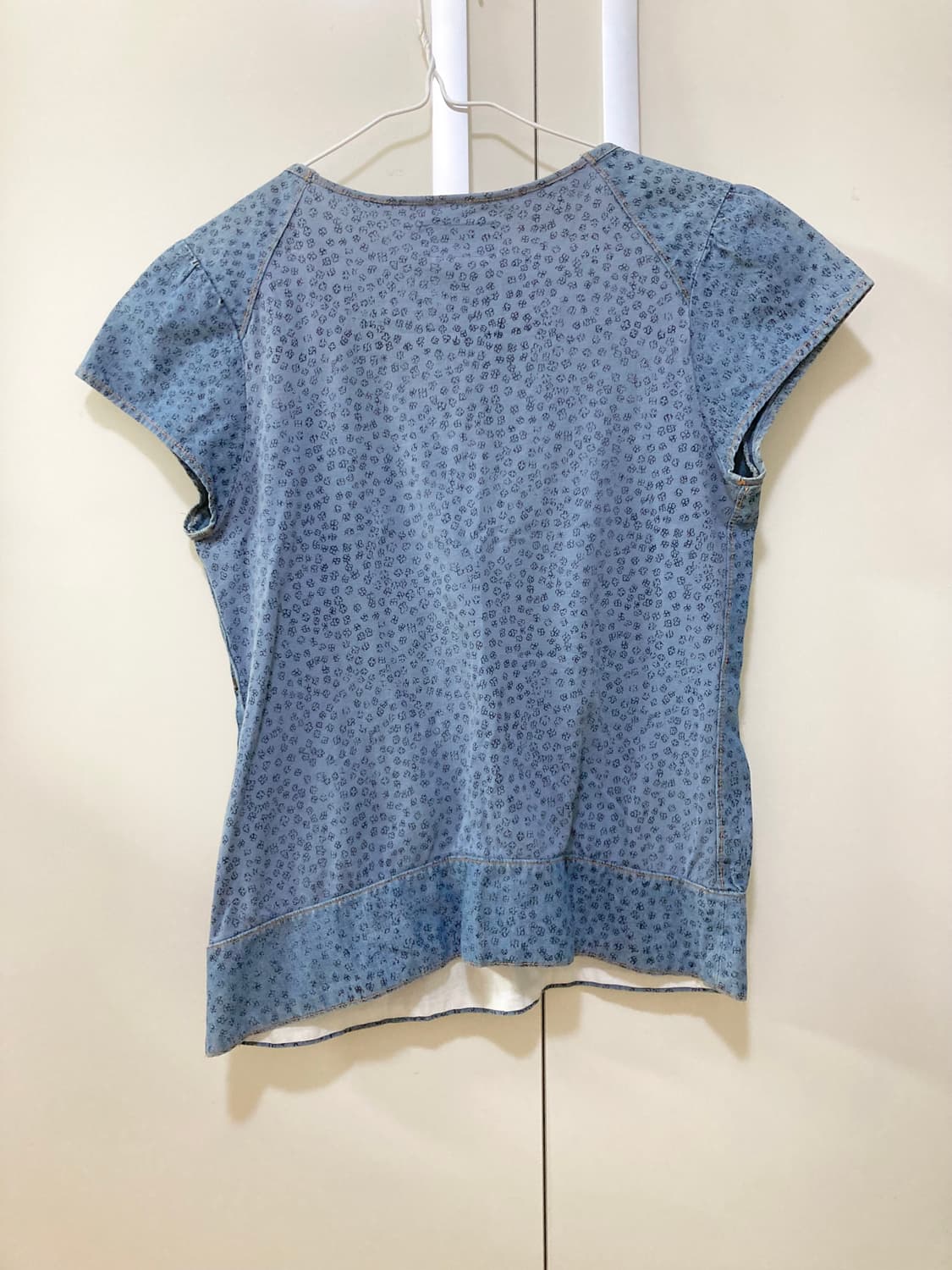 츠모리치사토 데님 블라우스 상품이미지2