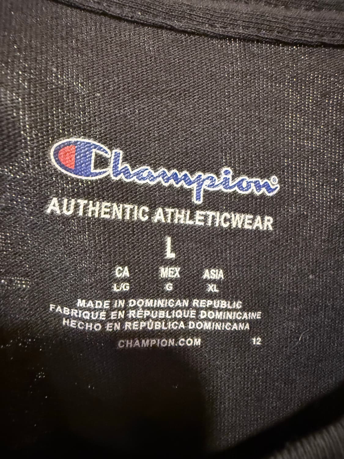 챔피온 우탱클랜 블랙 반팔티 상품이미지2