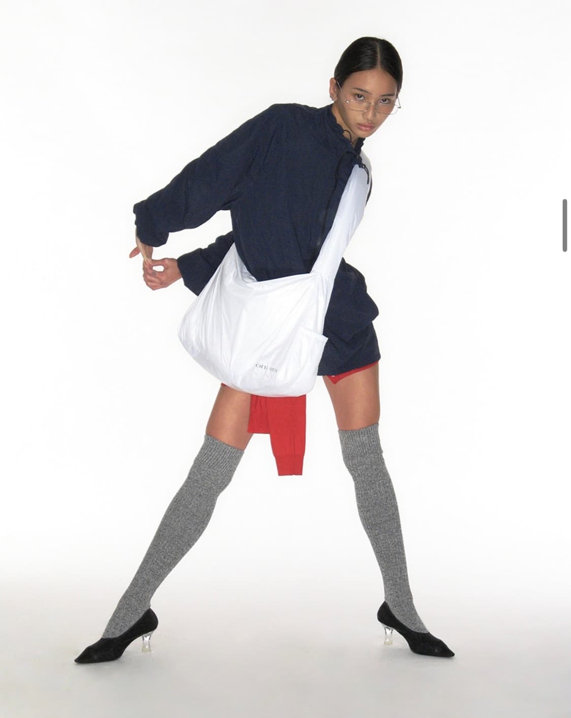 포츠포츠 푸퍼백 빅 화이트 상품이미지1