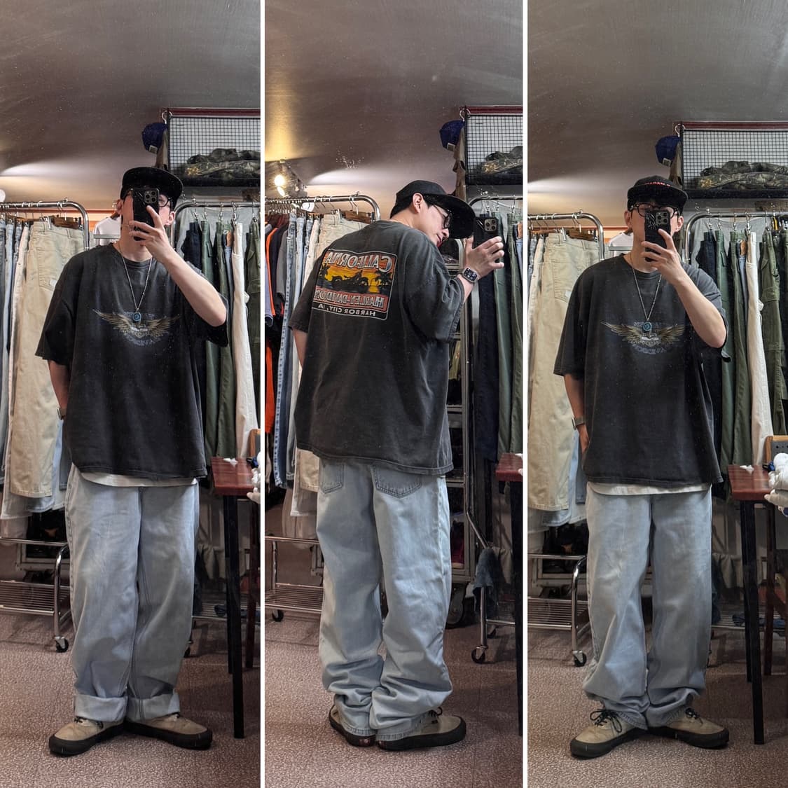 90s levis silvertab baggy denim pants 상품이미지2