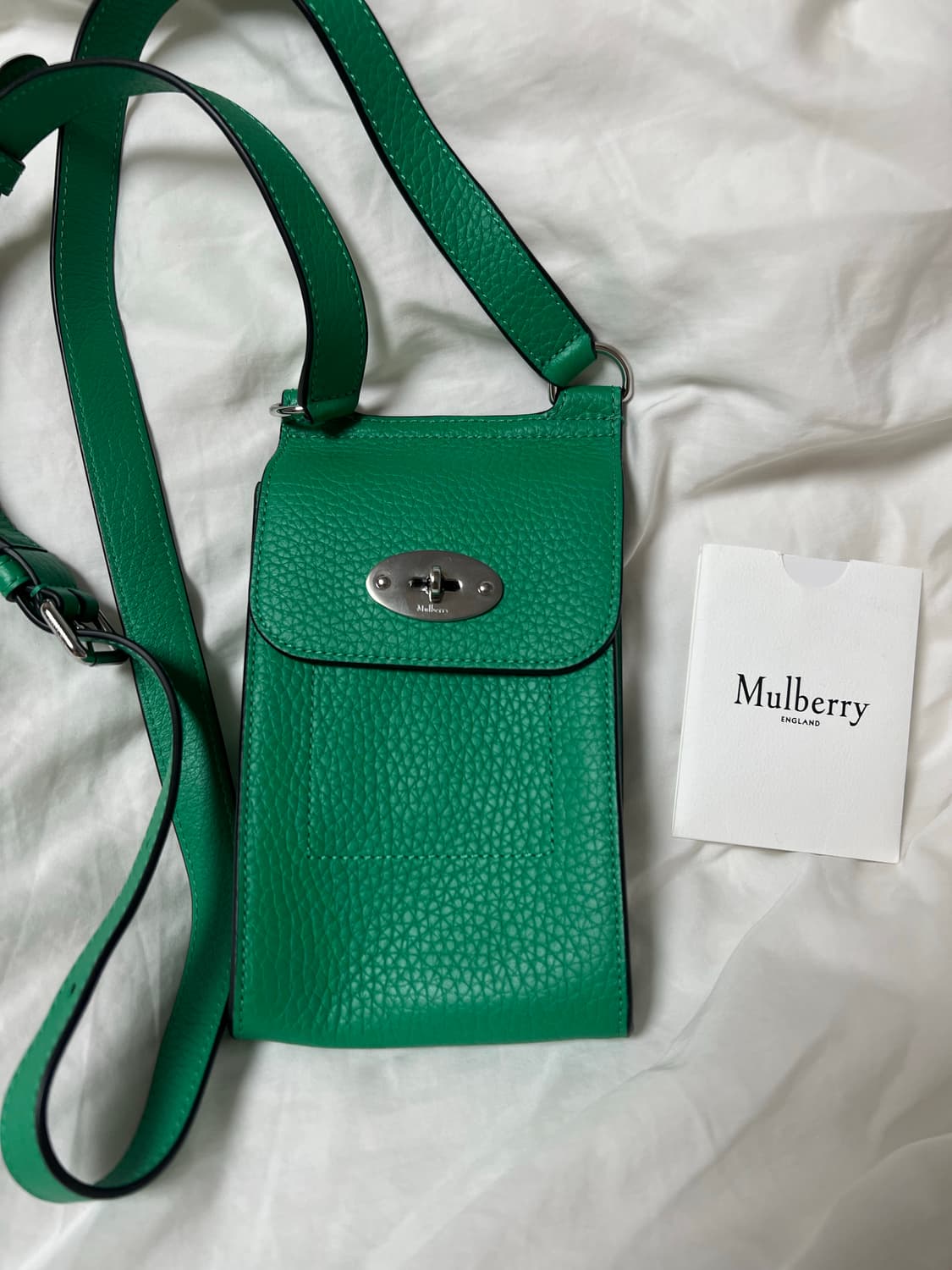 Mulberry mini antony 멀버리 미니 안토니 그린 상품이미지1