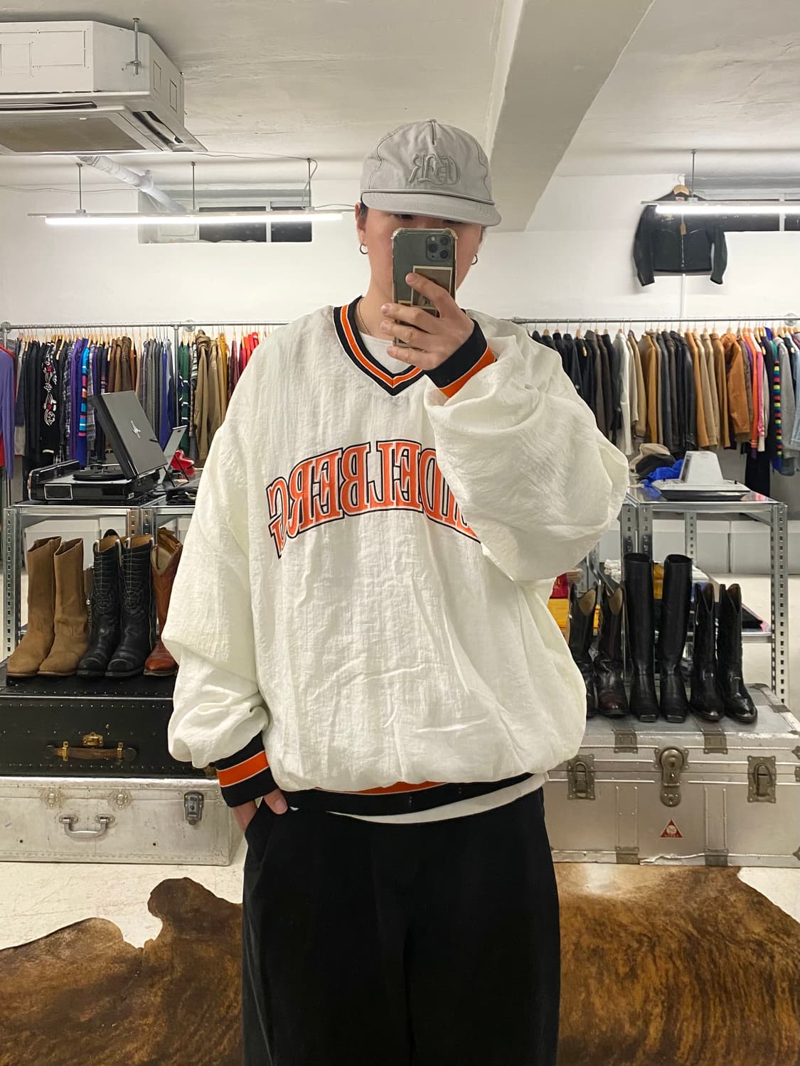 90s HOLLOWAY warm-up shirts 90년대 미국빈티지 상품이미지8