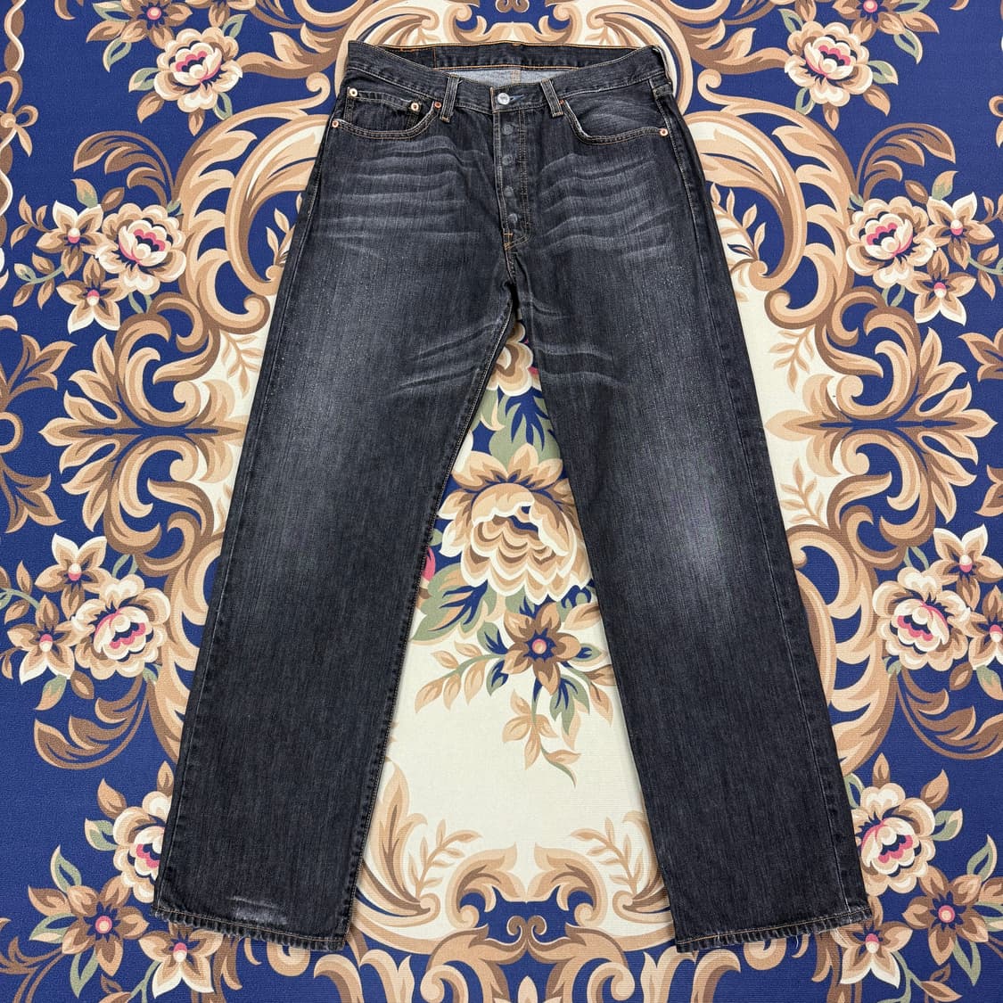 (31)00s리바이스 Levis 04501 흑청 워싱 데님팬츠 상품이미지3