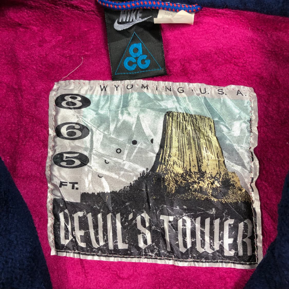90s 나이키 acg 데빌스 타워 풀오버 플리스 상품이미지8