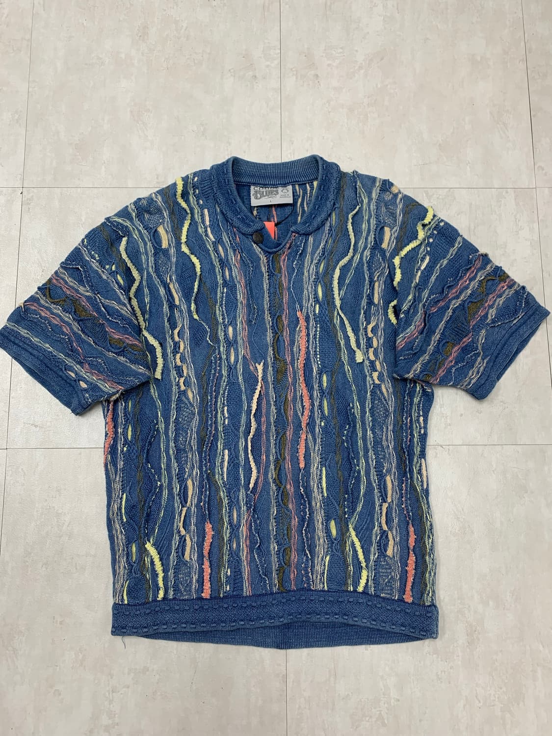 Coogi 케이블 반팔 니트 #156 상품이미지1