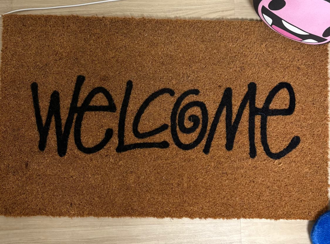 스투시 웰컴 매트 코코아 상품이미지2