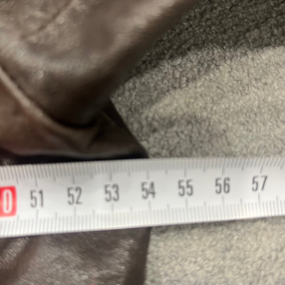 빈티지 양가죽 바이커 레더 블루종 자켓 상품이미지9