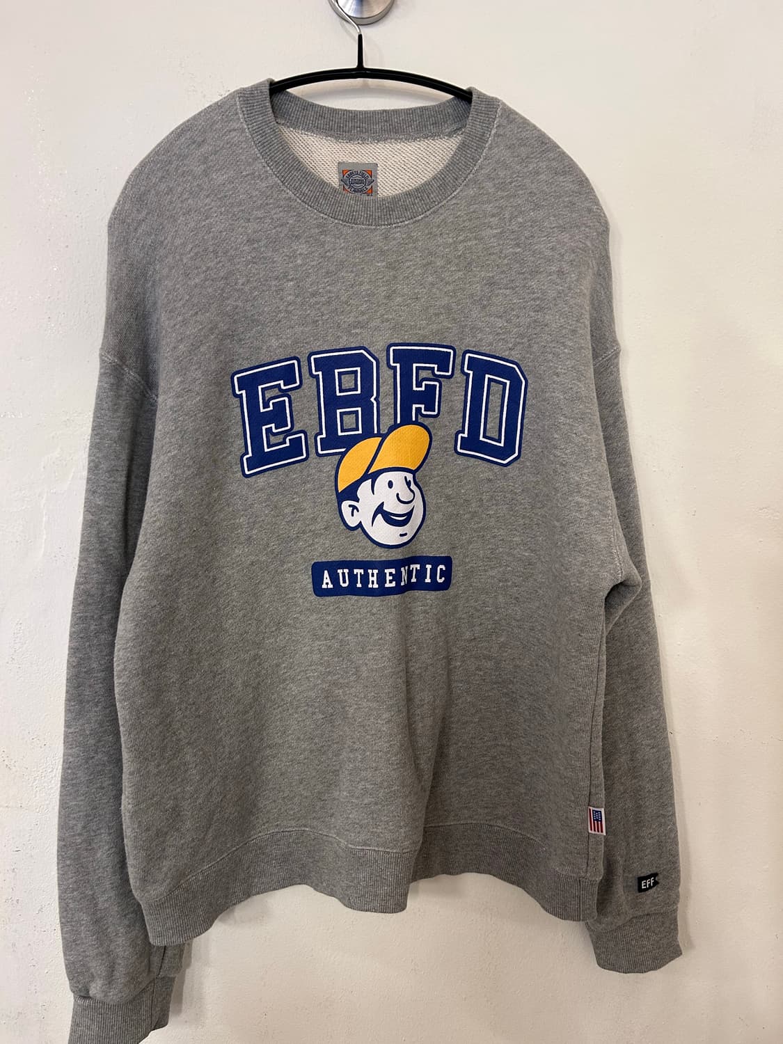 이벳필드 EBFD 맨투맨 그레이 L 상품이미지1