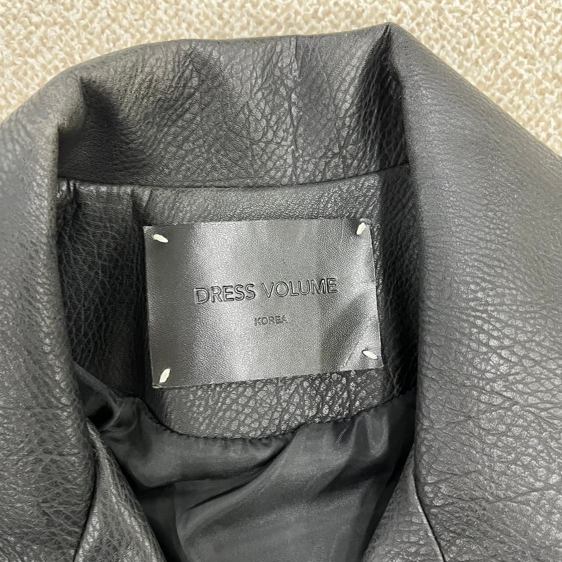 M 드레스볼륨 싱글 라이더 자켓 0126M 상품이미지2