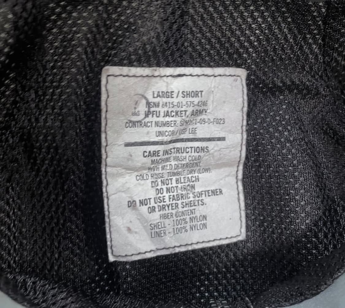 IPFU 아미 Army 2세대 카모 바람막이 자켓 상품이미지3