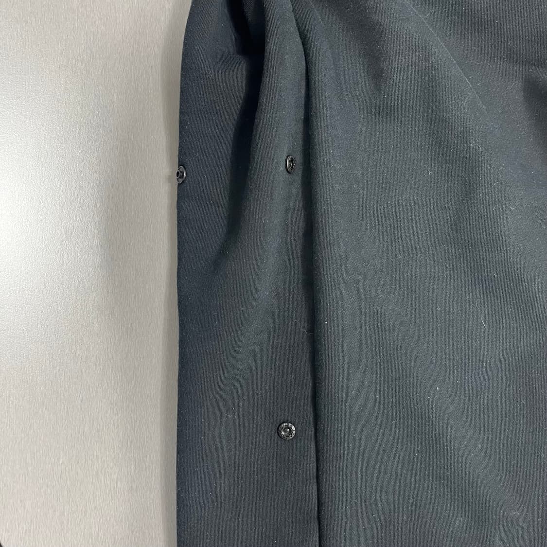 어반드레스(AVANDREE) 스냅 와이드 밴딩 스웻 팬츠 상품이미지5