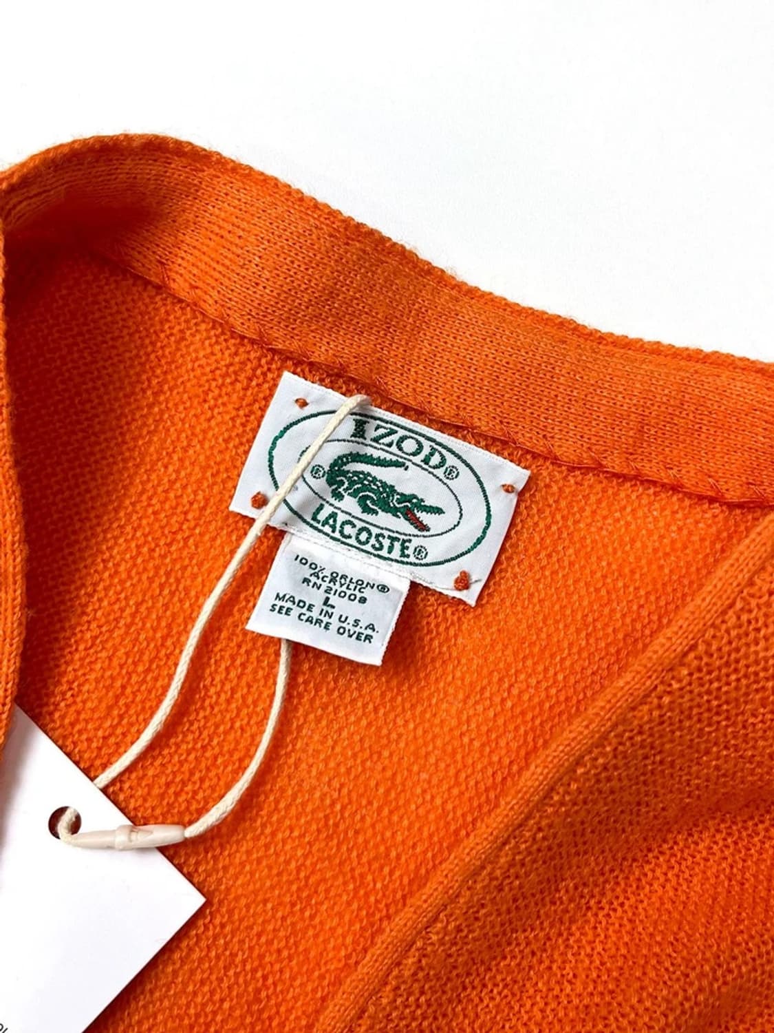 IZOD x 라코스테 90s 오버 니트 가디건 PN4278 상품이미지6