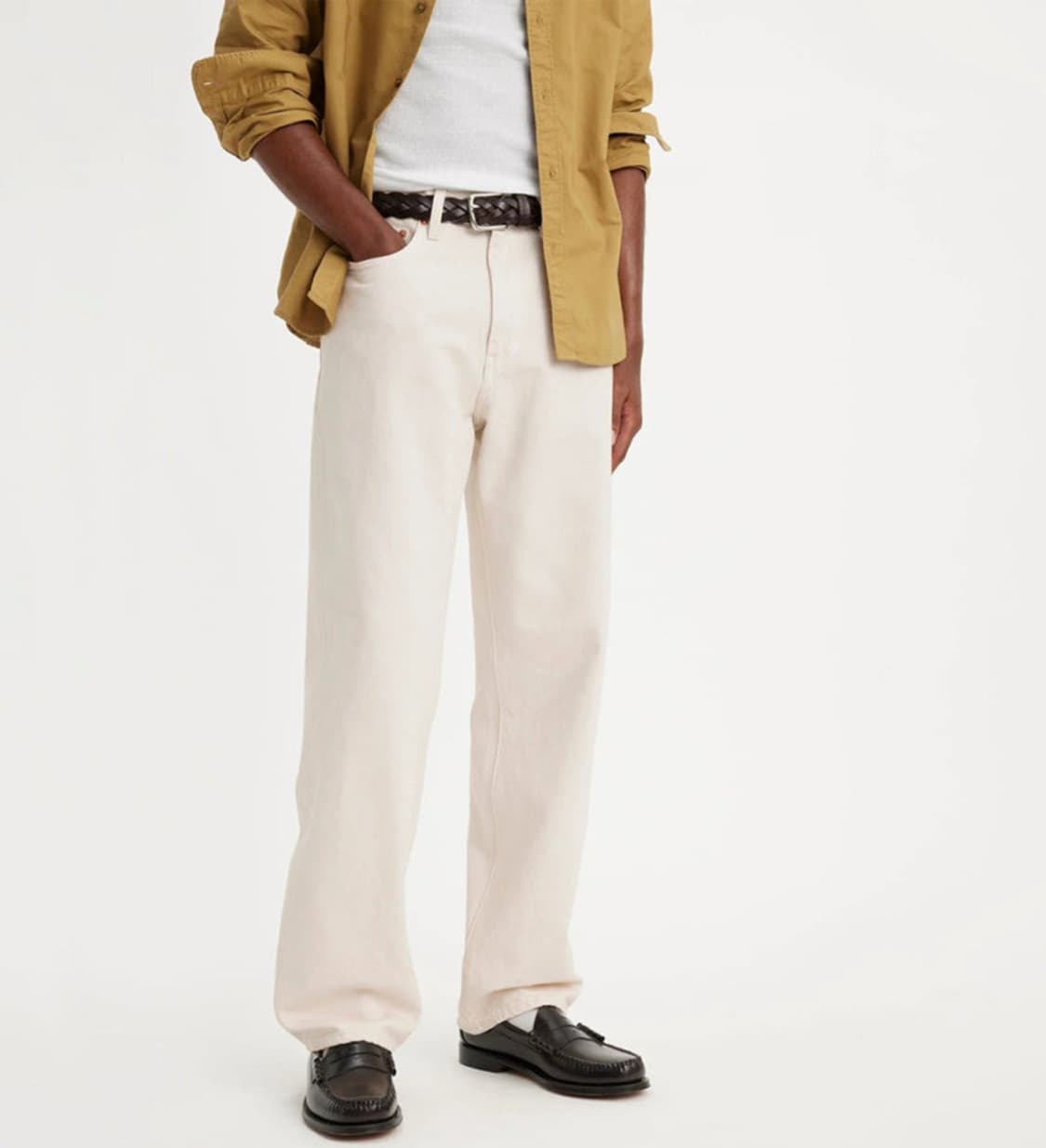 [36x32] 리바이스 568 에크루 데님 상품이미지3