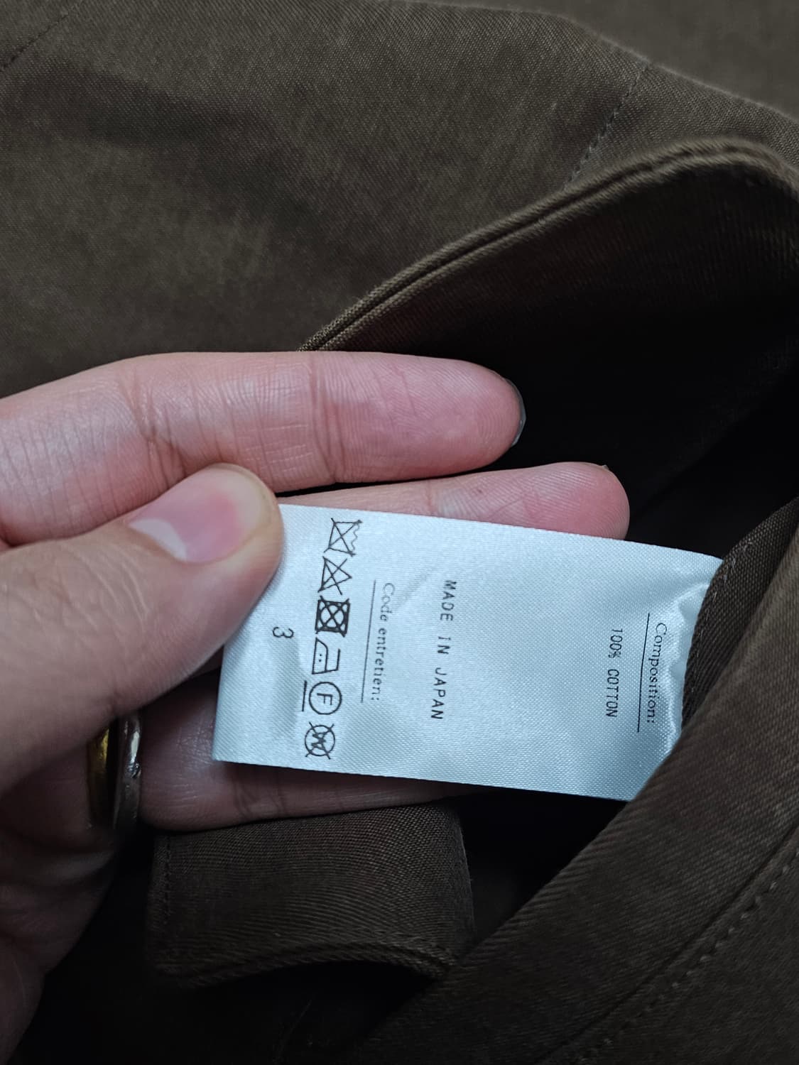 [3] 아프레쎄 모터사이클 하프코트 브라운 상품이미지7