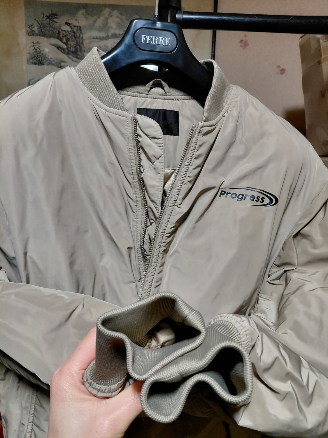 [클라이드엔]프랭크스톤 오버핏 항공점퍼 95사이즈  상품이미지8