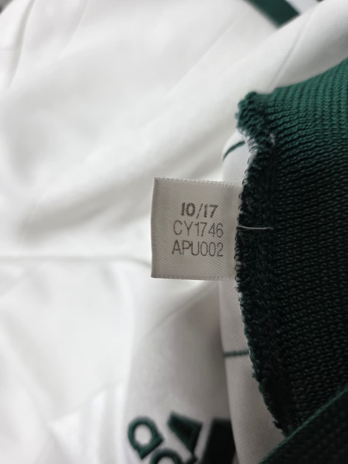 아디다스 GOSHA 고샤 루브친스키 콜라보 화이트 사커 져지 티셔츠 XL 상품이미지5