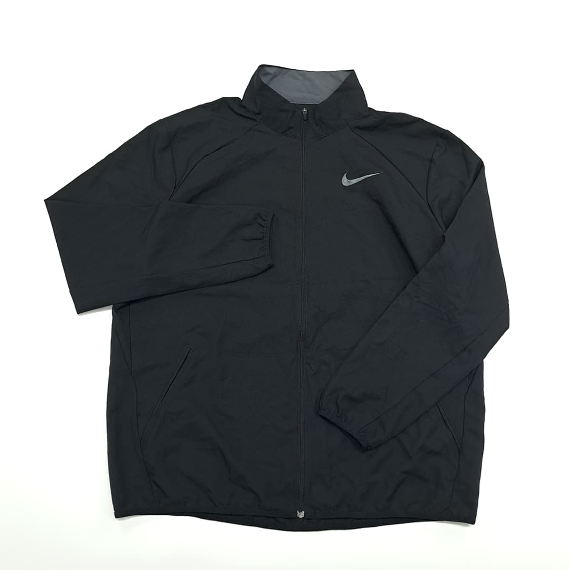 CN818 XL 나이키 DRI-FIT 블랙 트레이닝 바람막이 자켓 상품이미지2