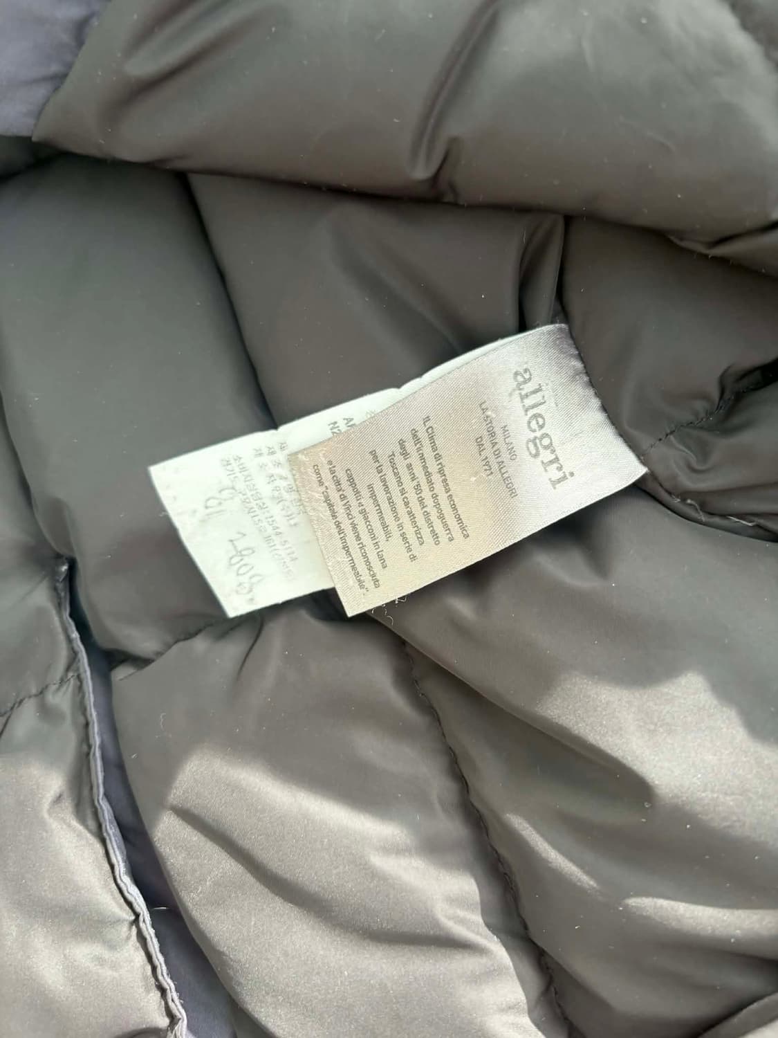 [50] 알레그리 다운 롱 패딩 코트 자켓 상품이미지3