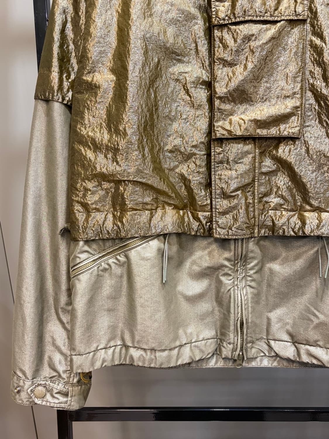 (100) CP컴퍼니 50필 검 믹스드 후드 자켓 59.0 상품이미지4