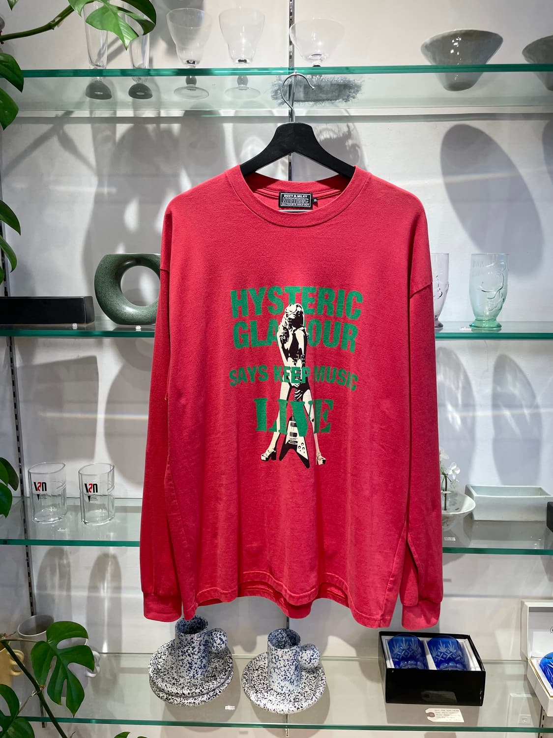 히스테릭글래머 keep music tee 상품이미지1