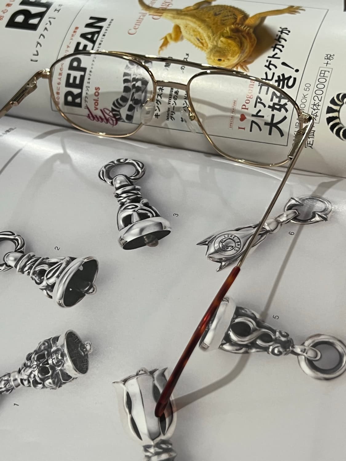 Vintage Gold Boing Frame 렌즈X 상품이미지5