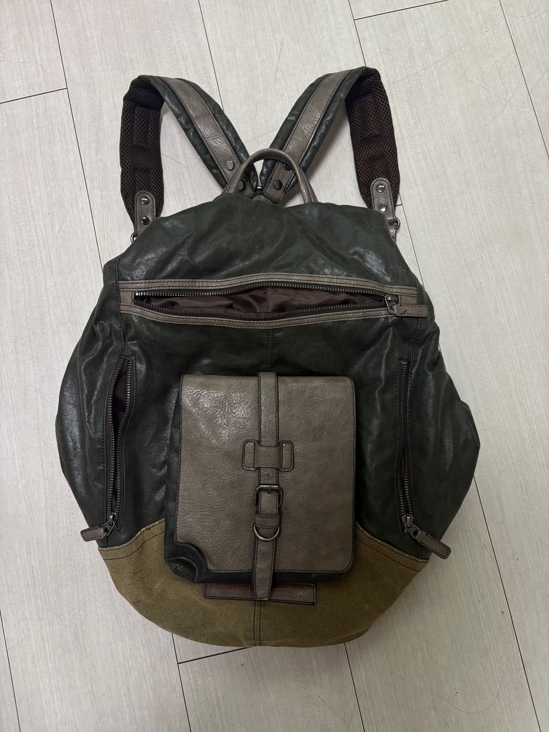 빈티지 백팩 크로스 숄더 백 상품이미지1