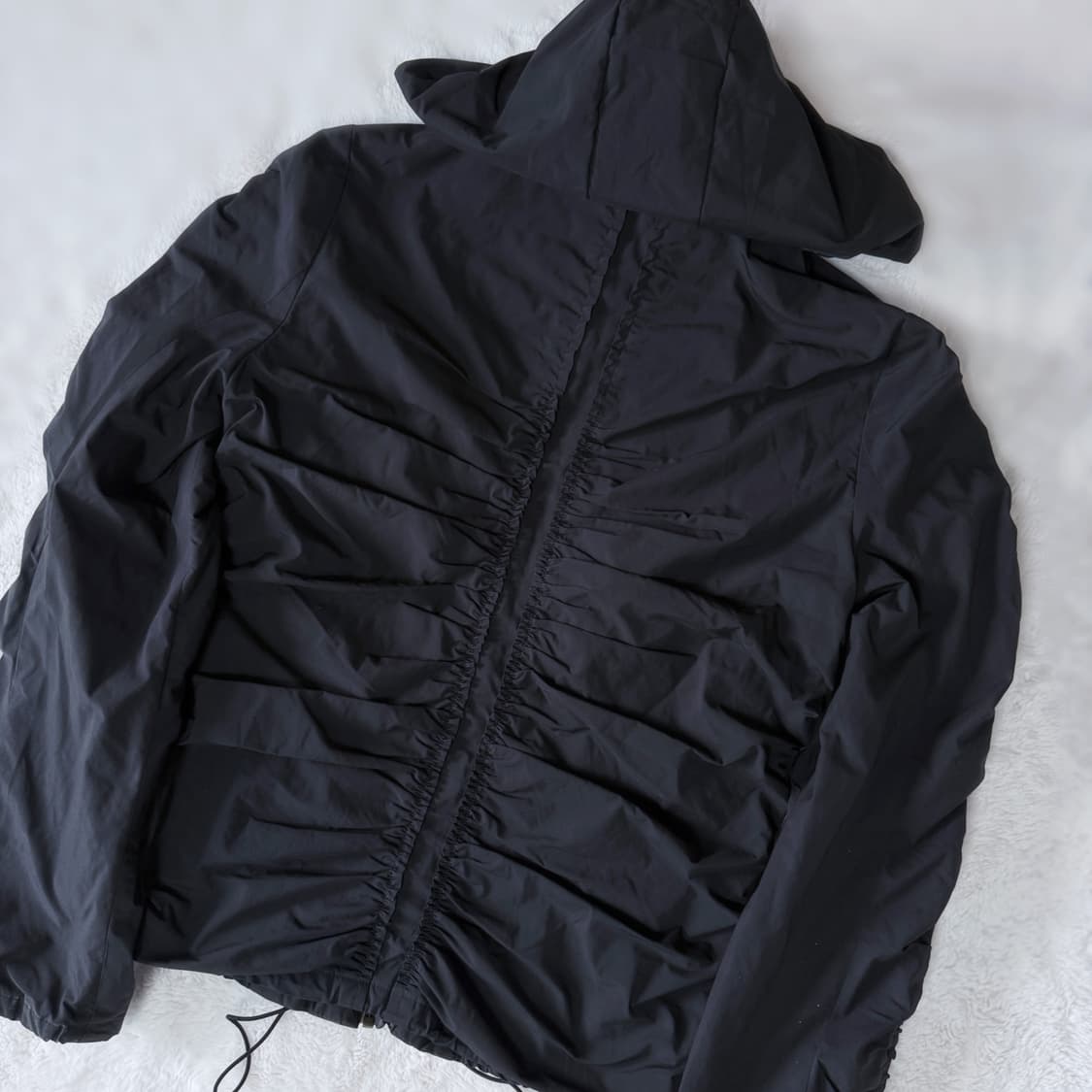 Nicole Hiller 링클 셔링 스트링 자켓 상품이미지4