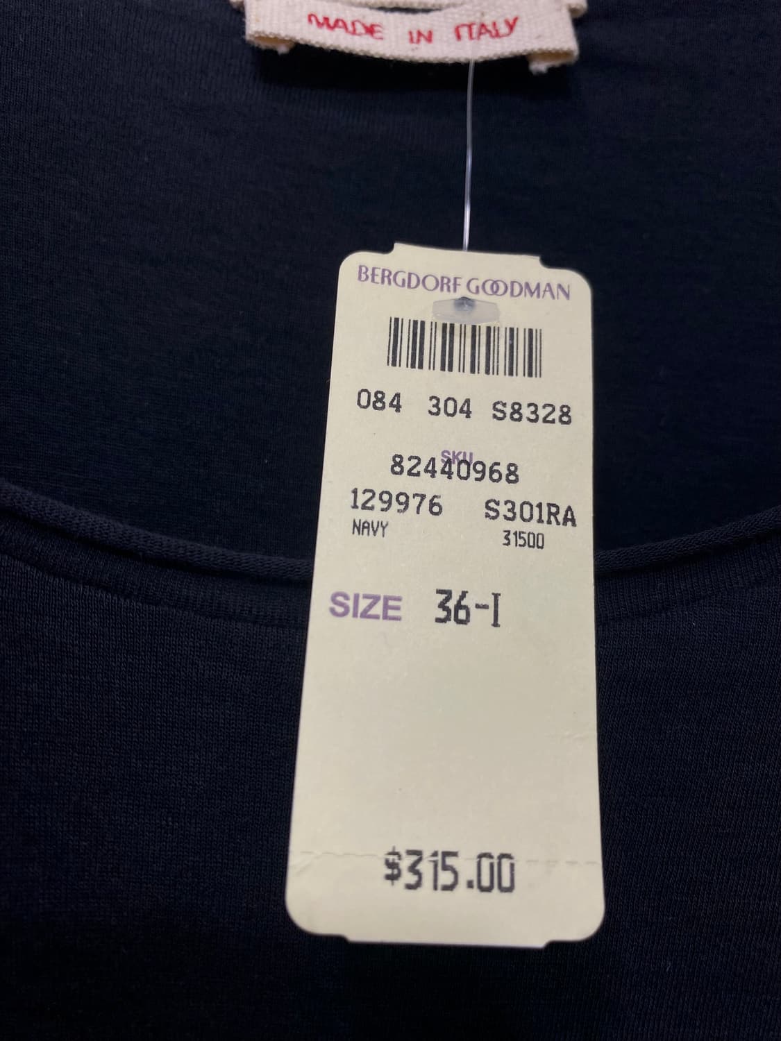 /새상품/마르니 라운드넥 긴팔 티셔츠 36 상품이미지8