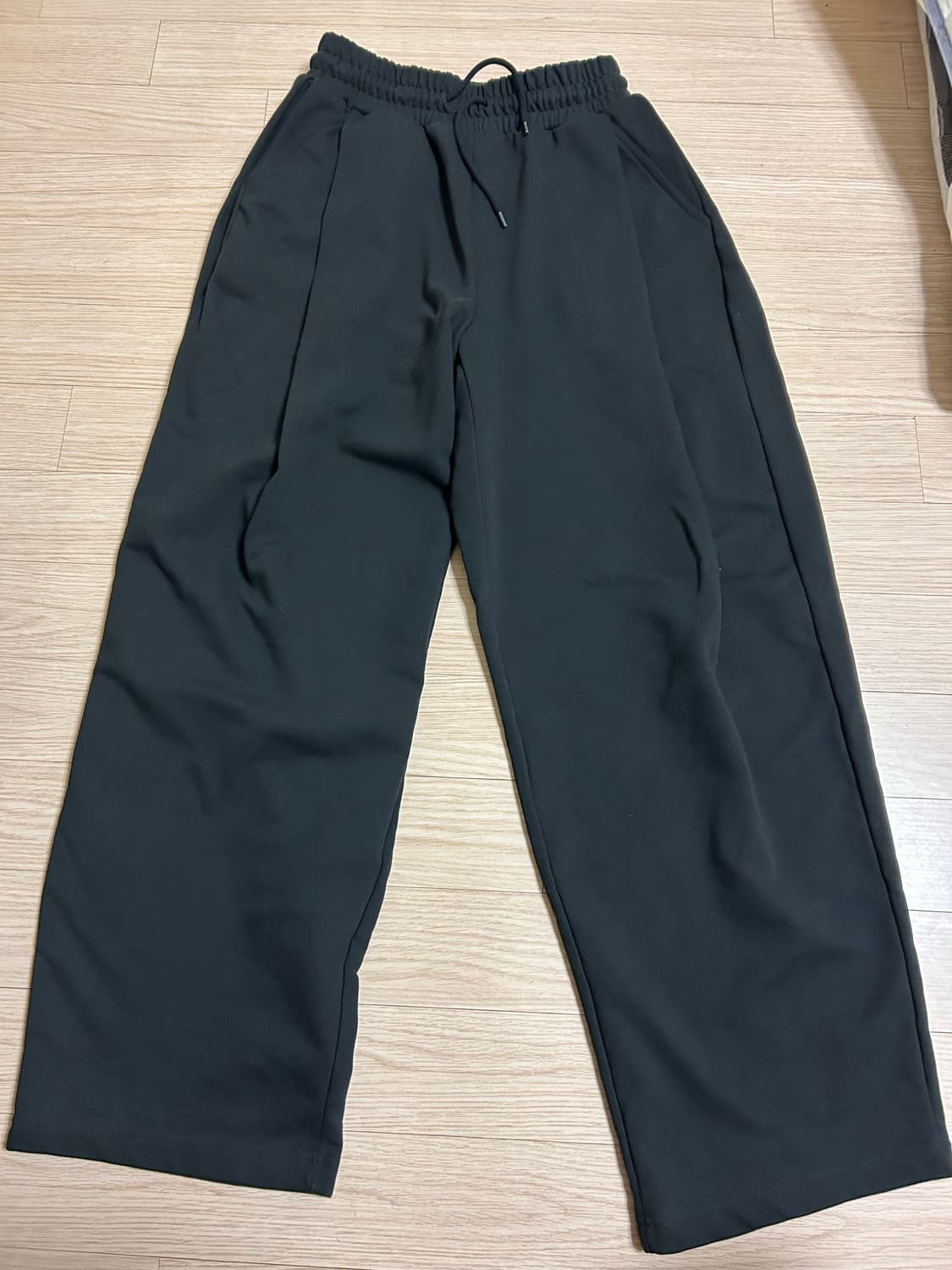 suade two tuck long pants L 상품이미지3