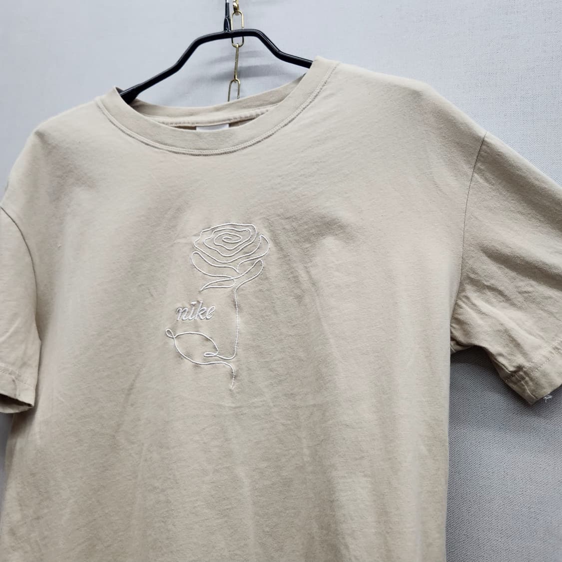 나이키 로즈/로고 자수 반팔티 S(M) 상품이미지3