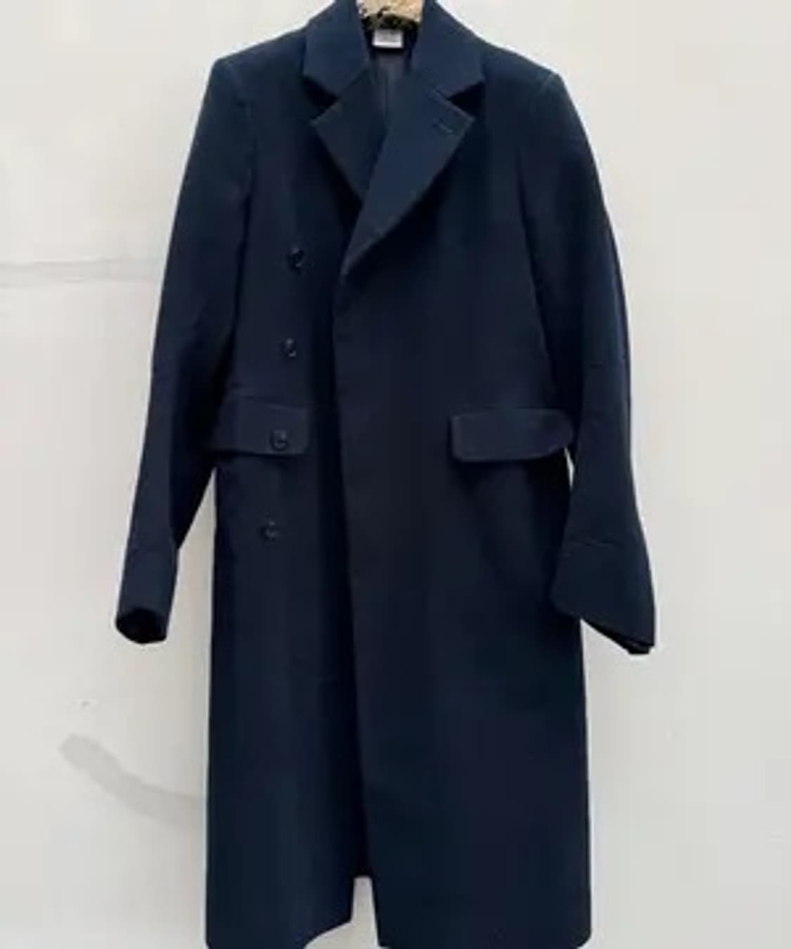 베트멍 17fw 몰스킨 코트 다크네이비 VETEMENTS  상품이미지1