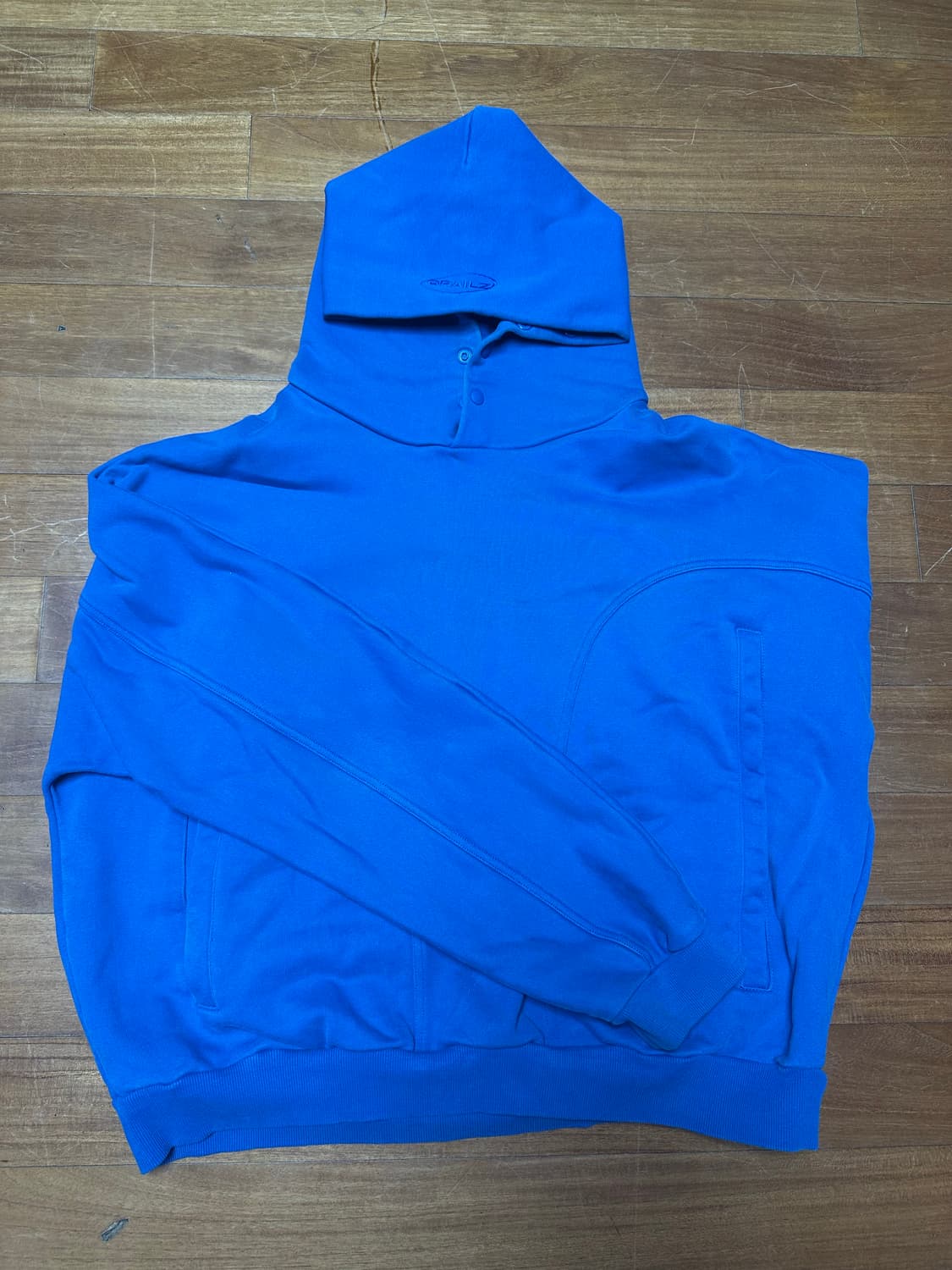 그레일즈 지오메트리 후드 (아주리 블루) 2size 상품이미지2