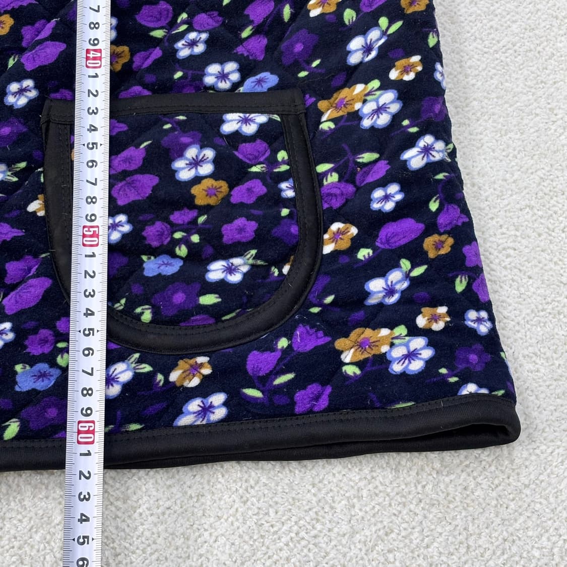 실측확인 보온 누빔 조끼 0304E 상품이미지4