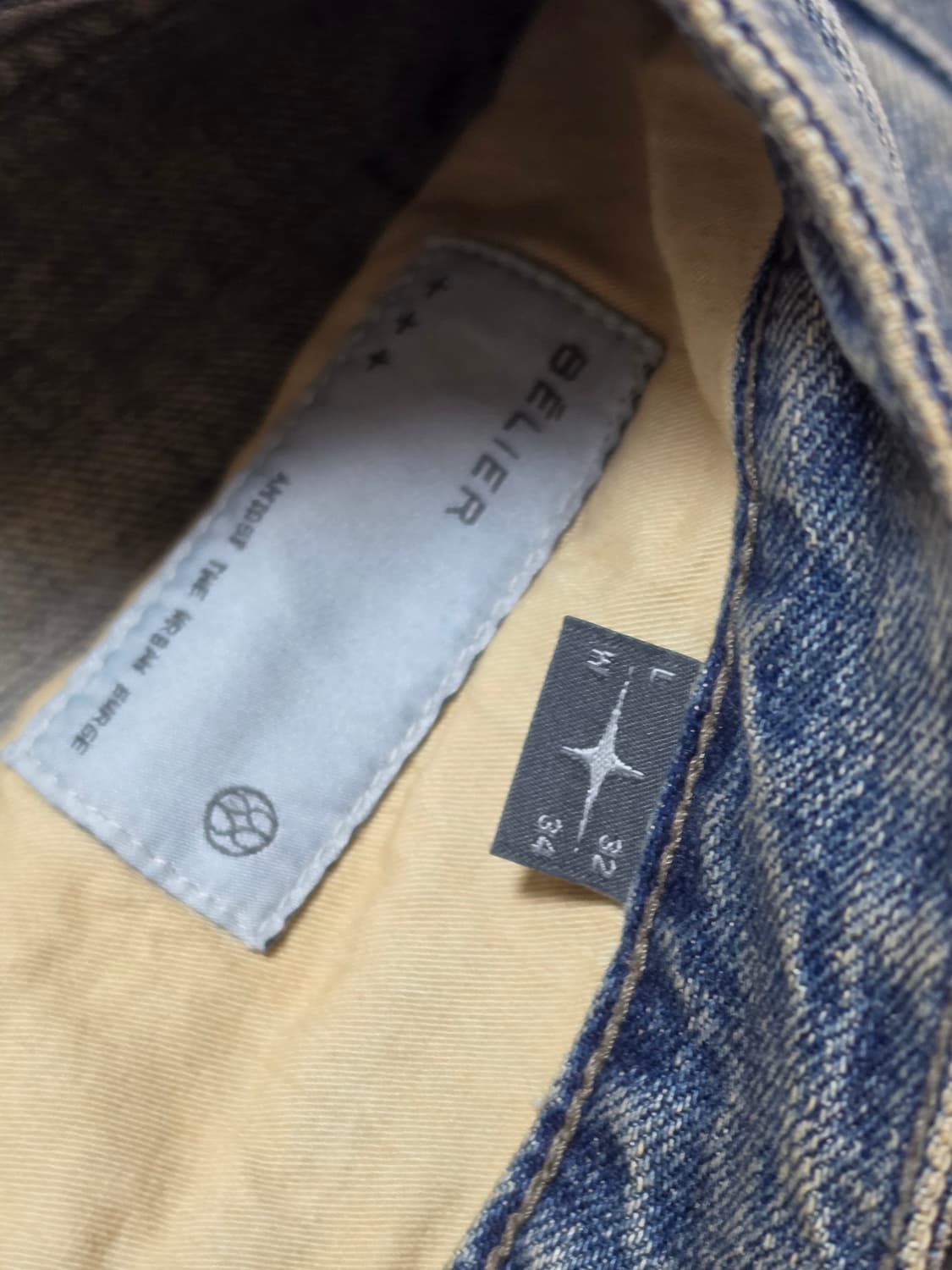 벨리에 미드와이드 스모크 인디고 34/32 상품이미지5