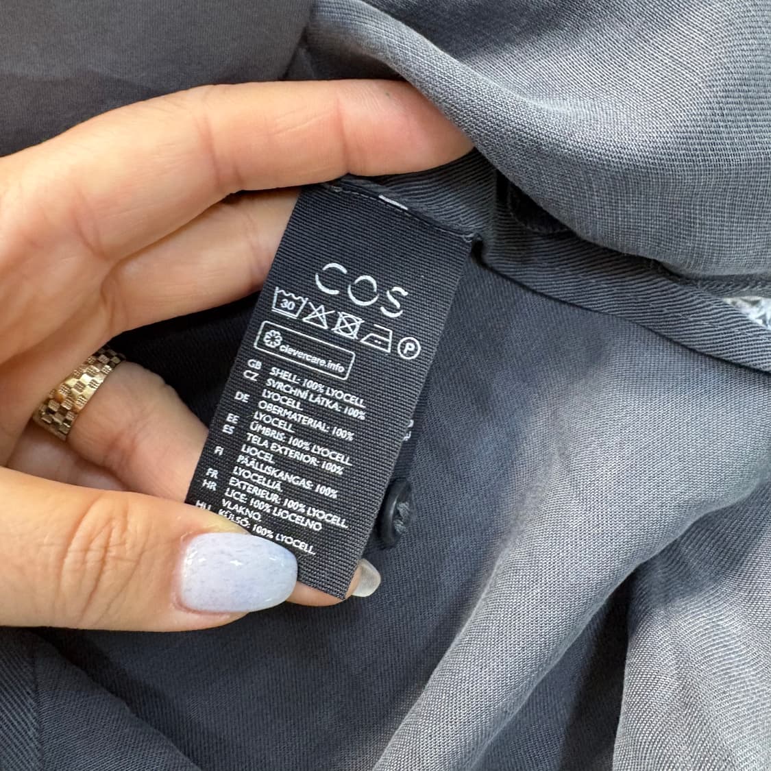 36 코스 롱 셔츠 드레스 원피스 0317J 상품이미지4