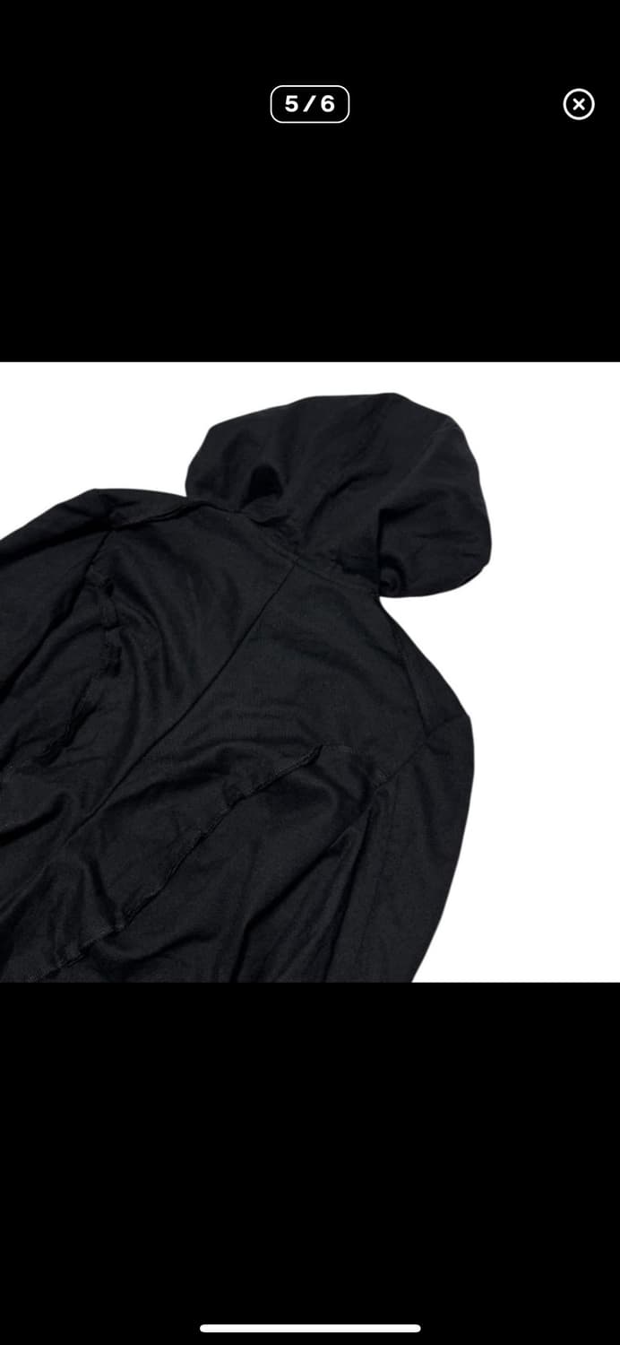 꼼데가르송 블랙 후드 자켓 상품이미지5