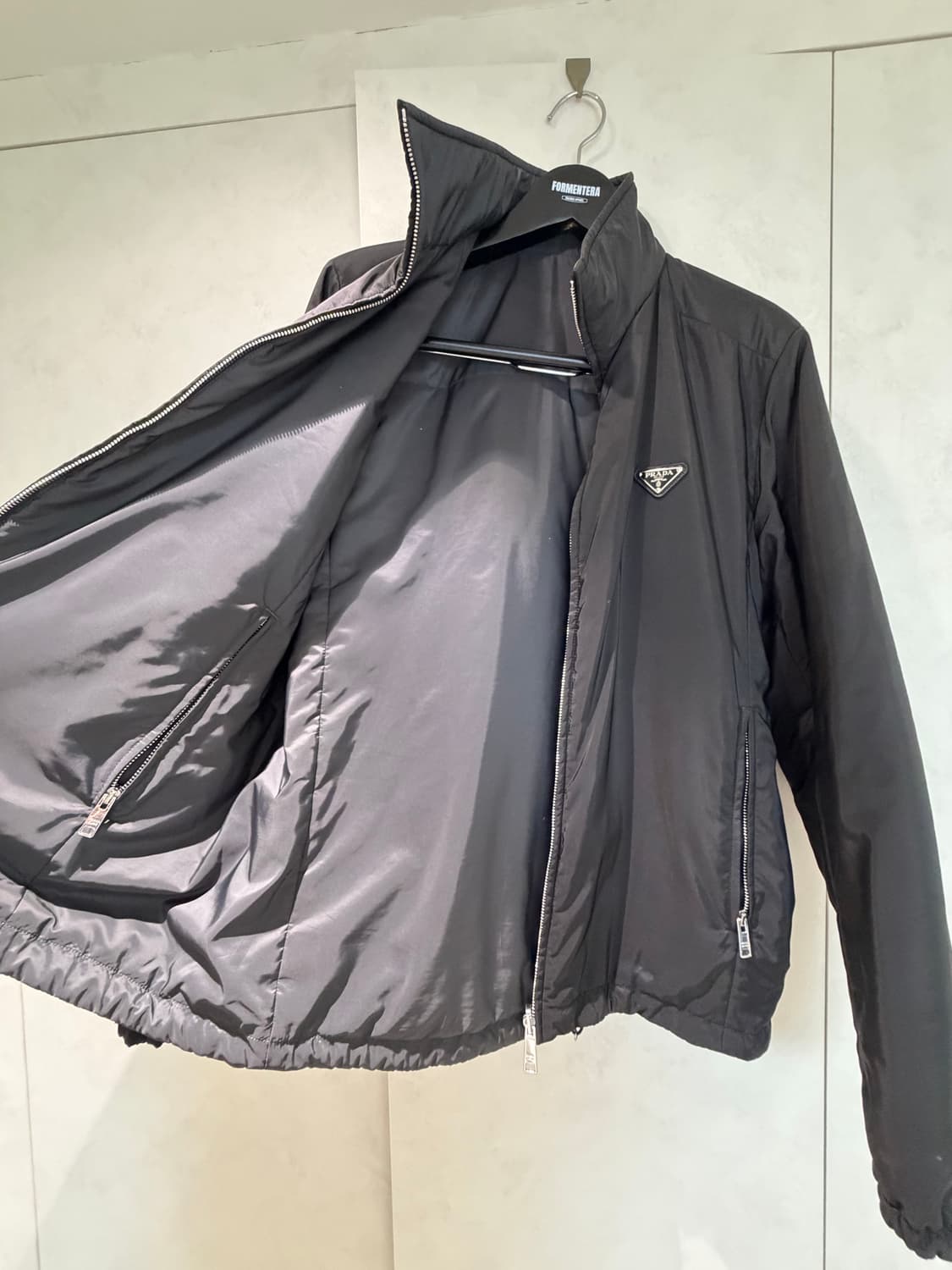 프라다 리버시블 양면 경량 자켓 상품이미지2