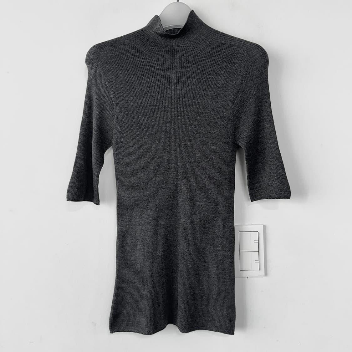 타임 24 램스 울 하이넥 니트 탑 상품이미지3