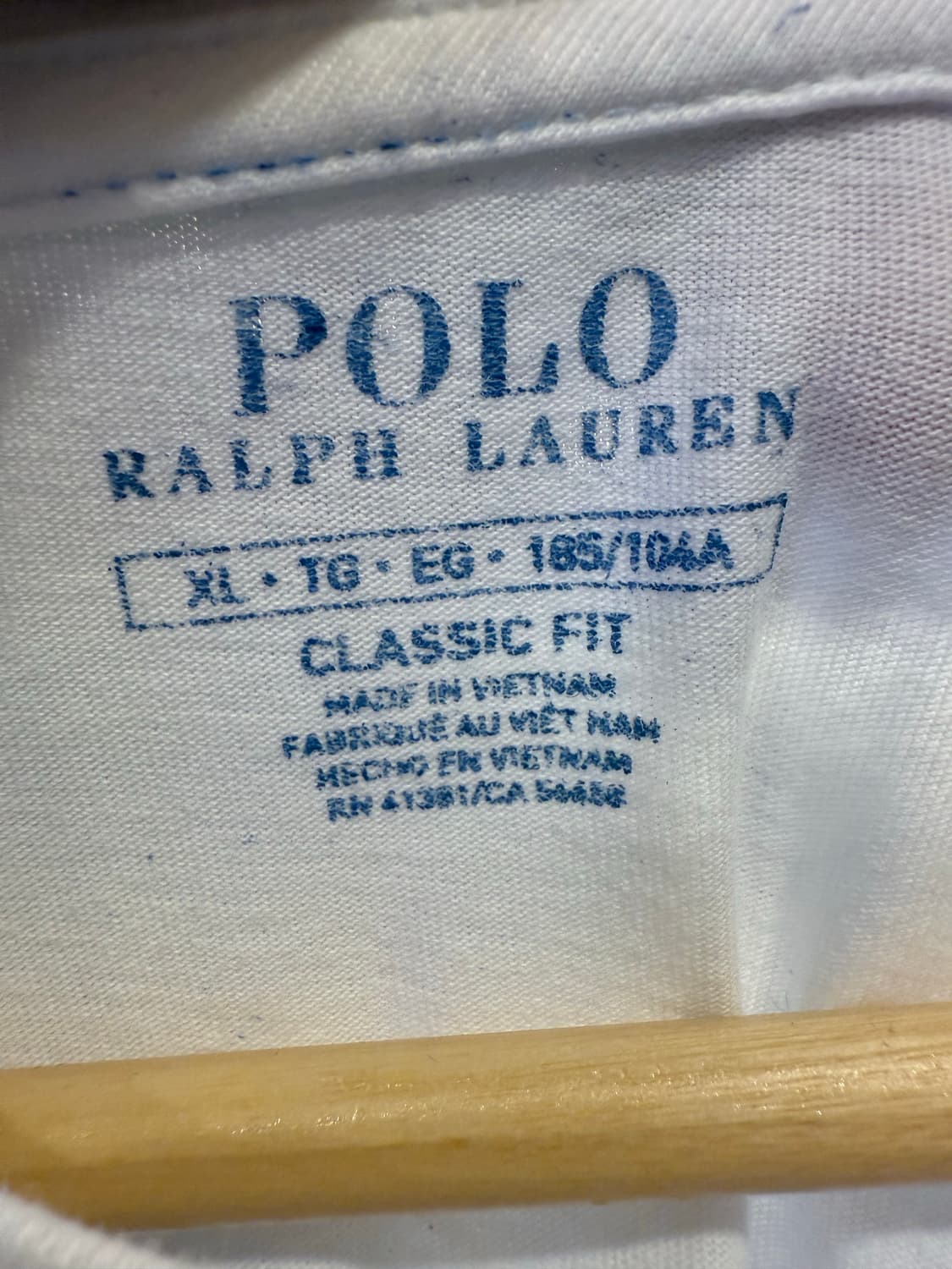 폴로 랄프로렌 화이트 반팔 티셔츠 상품이미지2